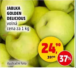 Penny Market JABLKA GOLDEN DELICIOUS volná cena za nabídka