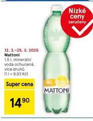 Tesco Mattoni ochucená nabídka