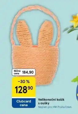 Tesco Velikonoční košík s oušky nabídka