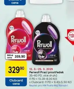 Tesco Perwoll prací prostředek nabídka