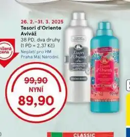 Tesco Tesori d´oriente aviváž nabídka