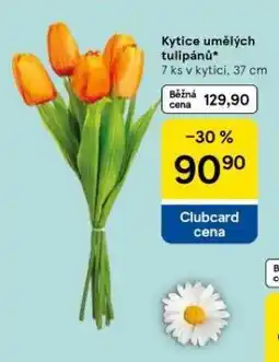 Tesco Kytice umělých tulipánů nabídka