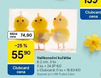 Tesco Velikonoční kuřátka nabídka