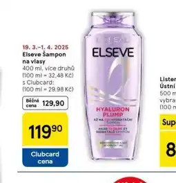 Tesco Elseve šampon nabídka