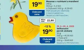 Tesco Velikonoční perník zdobený nabídka