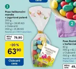 Tesco Poex velikonoční mandle v jogurtové polevě nabídka