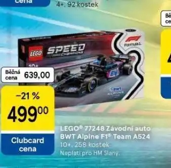 Tesco Stavebnice lego speed nabídka