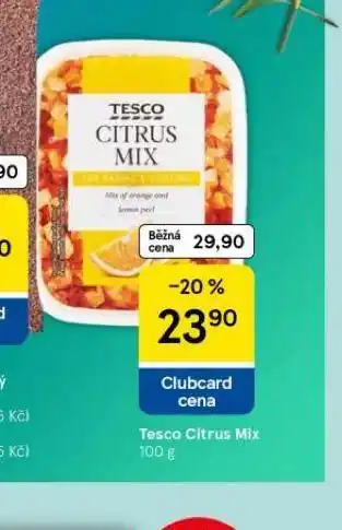 Tesco Tesco citrus mix nabídka