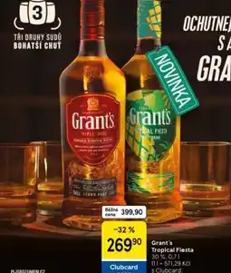 Tesco Grant´s tropical fiesta nabídka