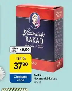 Tesco Avita holandské kakao nabídka