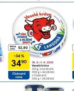 Tesco Veselá kráva nabídka