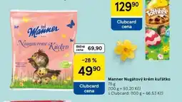 Tesco Manner nugátový krém kuřátko nabídka