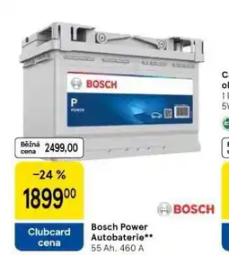 Tesco Busch power autobaterie 55 ah nabídka