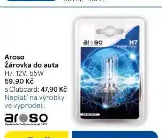 Tesco Aroso žárovka do auta nabídka