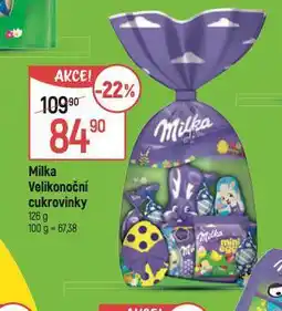 Globus Milka velikonoční cukrovinky nabídka