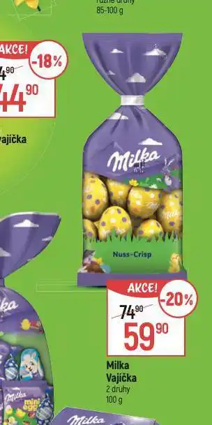 Globus Milka vajíčka nabídka