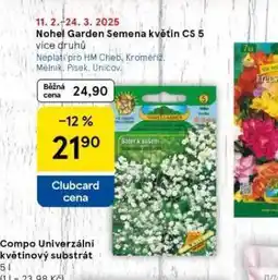 Tesco Nohel garden semena květin cs 5 nabídka