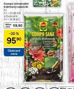 Tesco Compo univerzální květinový substrát nabídka