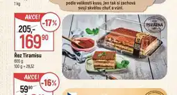 Globus Řez tiramisu nabídka