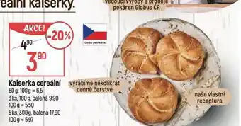 Globus Kaiserka cereální nabídka