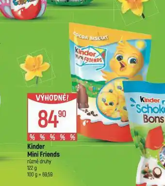 Globus Kinder mini friends nabídka