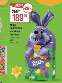 Globus Milka cukrovinky s plyšovou hračkou nabídka