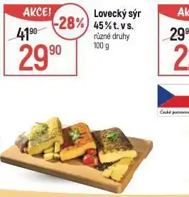 Globus Lovecký sýr 45% nabídka