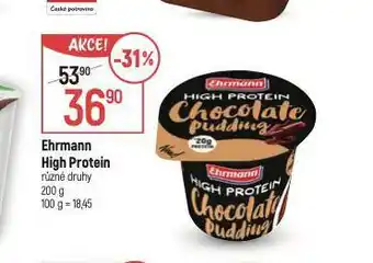 Globus Ehrmann high protein nabídka