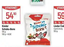 Globus Kinder schoko bons nabídka
