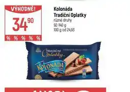 Globus Kolonáda tradiční oplatky nabídka