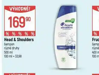 Globus Head&shoulders šampon nabídka