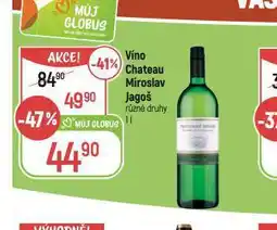 Globus Víno chateua miroslav jagoš nabídka