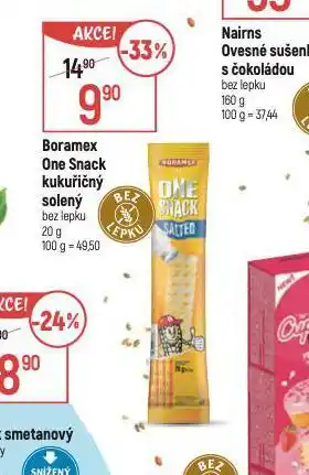 Globus Boramex one snack kukuřičný solený nabídka