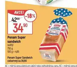 Globus Penam super sandwich nabídka