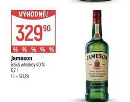 Globus Jameson nabídka