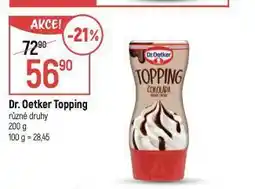 Globus Dr. oetker topping nabídka