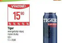 Globus Tiger energy drink nabídka