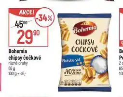 Globus Bohemia chipsy čočkové nabídka