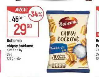 Globus Bohemia chipsy čočkové nabídka