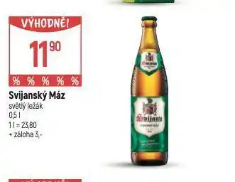 Globus Pivo svijanský máz nabídka