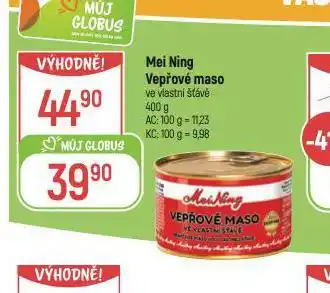 Globus Mei ning vepřové maso nabídka