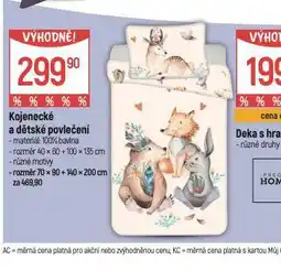 Globus Kojenecké a dětské povlečení nabídka