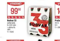 Globus Pivo budvar 33 nabídka