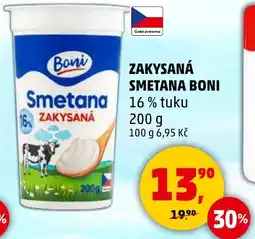 Penny Market ZAKYSANÁ SMETANA BONI nabídka