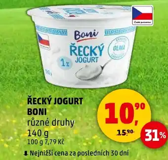 Penny Market ŘECKÝ JOGURT BONI nabídka