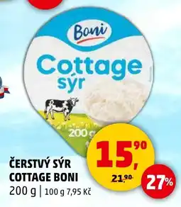 Penny Market ČERSTVÝ SÝR COTTAGE BONI nabídka