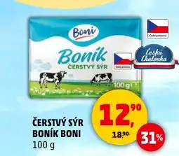 Penny Market ČERSTVÝ SÝR BONÍK BONI nabídka