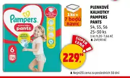 Penny Market PLENKOVÉ KALHOTKY PAMPERS PANTS nabídka