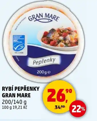 Penny Market RYBÍ PEPŘENKY GRAN MARE nabídka