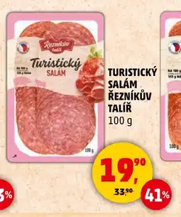 Penny Market Turistický salám řezníkův talíř nabídka